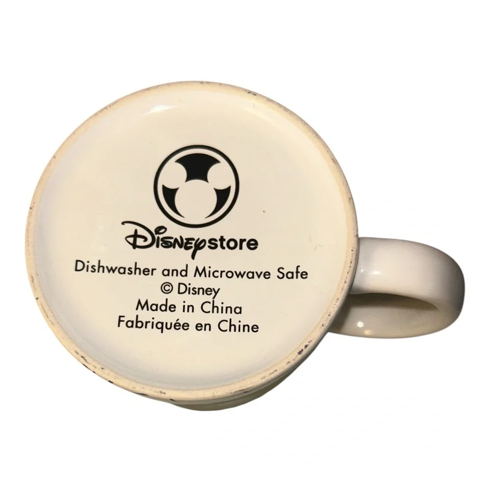 Disney Store Mug Snow White Green Interior‎ Vintage Collector Ceramic
